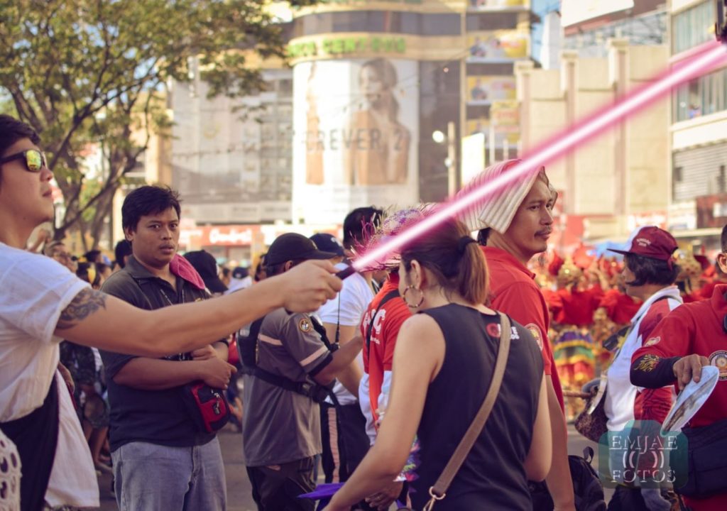 Head Sinulog Star Wars Cebu Lightsaber