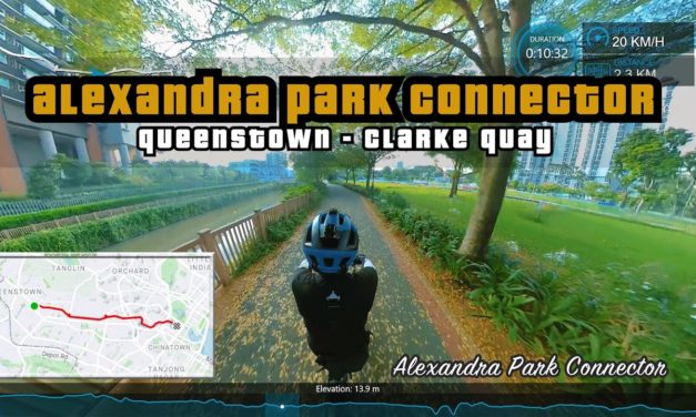 5KM Queenstown to Clarke Quay via Alexandra Park Connector