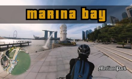 Merlion Park to Marina Bay Sands Sunrise Session | Cycling Singapore