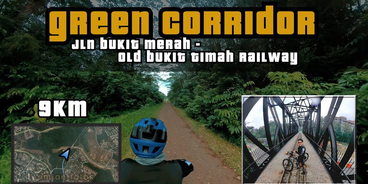 9KM Green Corridor | Jalan Kilang Barat to Old Bukit Timah Railway Station
