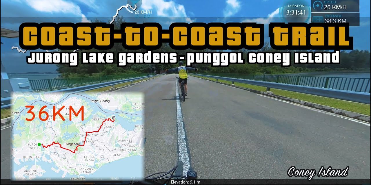 36KM Coast to Coast Trail | Jurong to Punggol Cycling Route