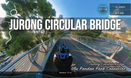 Jurong Circular Bridge at Ulu Pandan Park Connector
