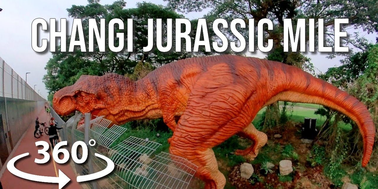 Tour: Meet dinosaurs at Changi Jurassic Mile Singapore