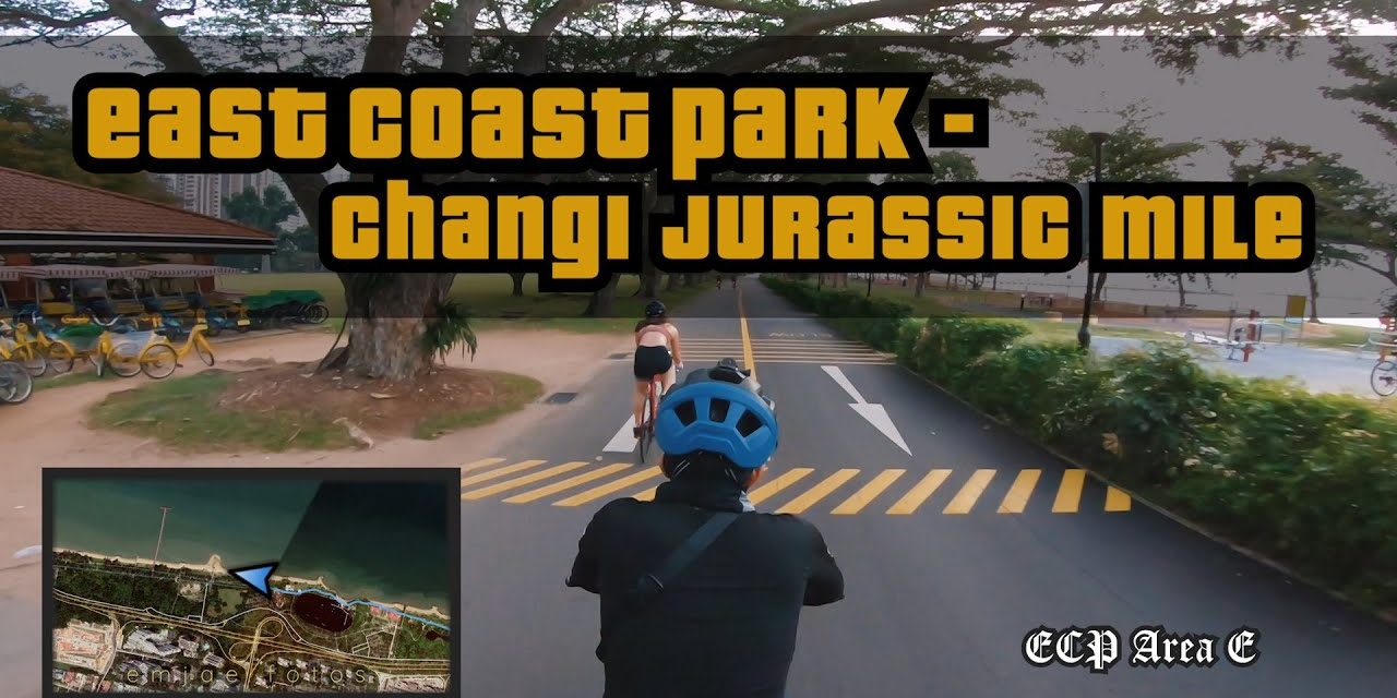 8KM East Coast Park to Changi Jurassic Mile Cycling Route