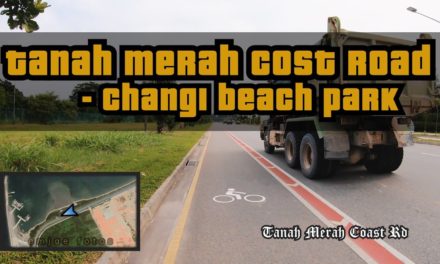10KM Bike Lane at Tanah Merah Coast Road Cycling Route